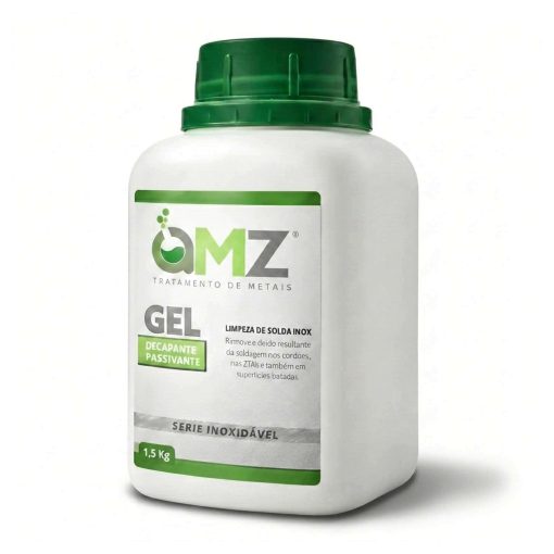 Gel AMZ Decapante e Apassivante Limpeza de Solda Inox 1,5 Kg - Imagem 2