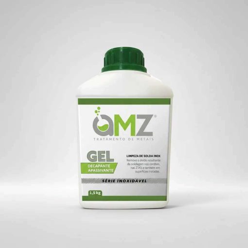 Gel AMZ Decapante e Apassivante Limpeza de Solda Inox 1,5 Kg - Imagem 5
