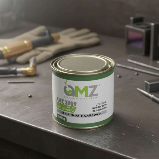 Pasta Anti-respingo Amz 2009 Protecão Bocal E Bico Solda Mig - 200g - Imagem 4